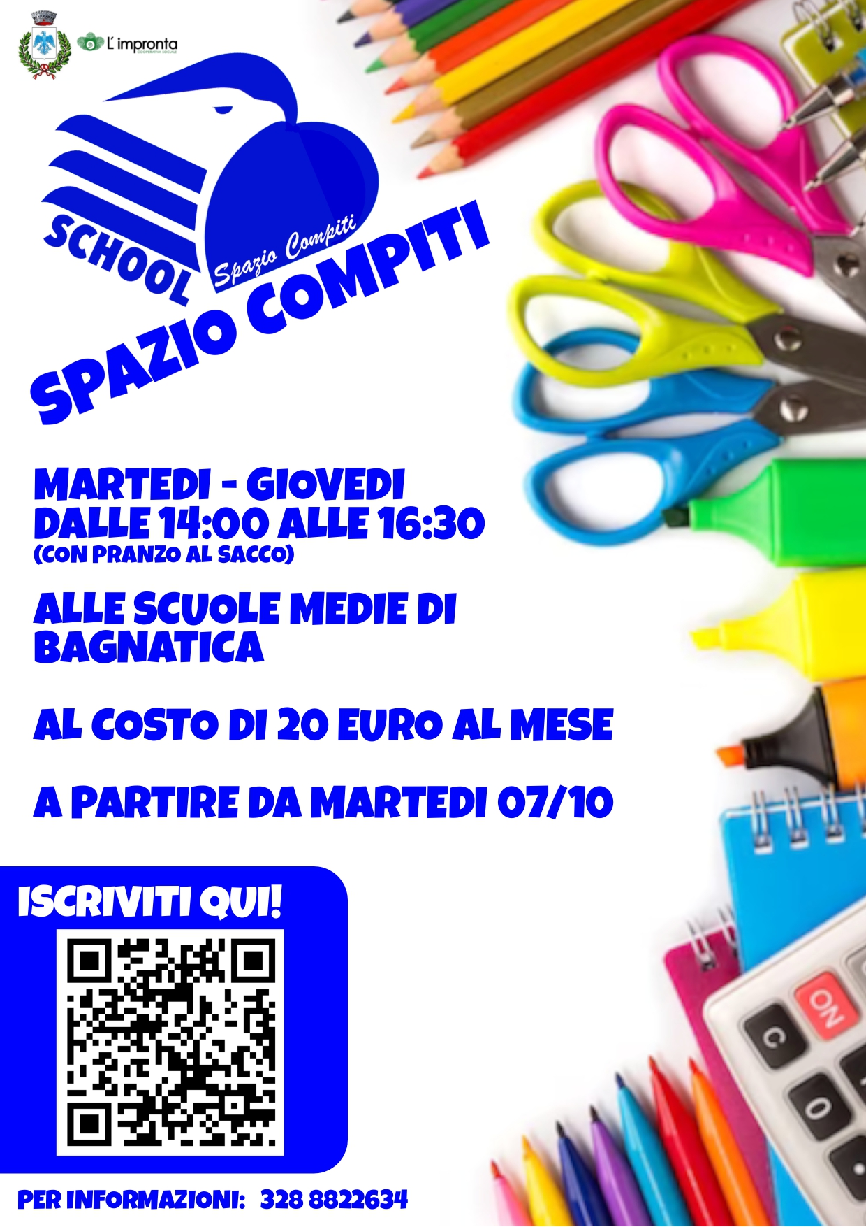 Locandina Spazio Compiti
